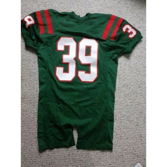 Nike Team Bengals Jersey #39 Green and Orange Adult Size Large Nike Team Apparel - Picture 5 of 5